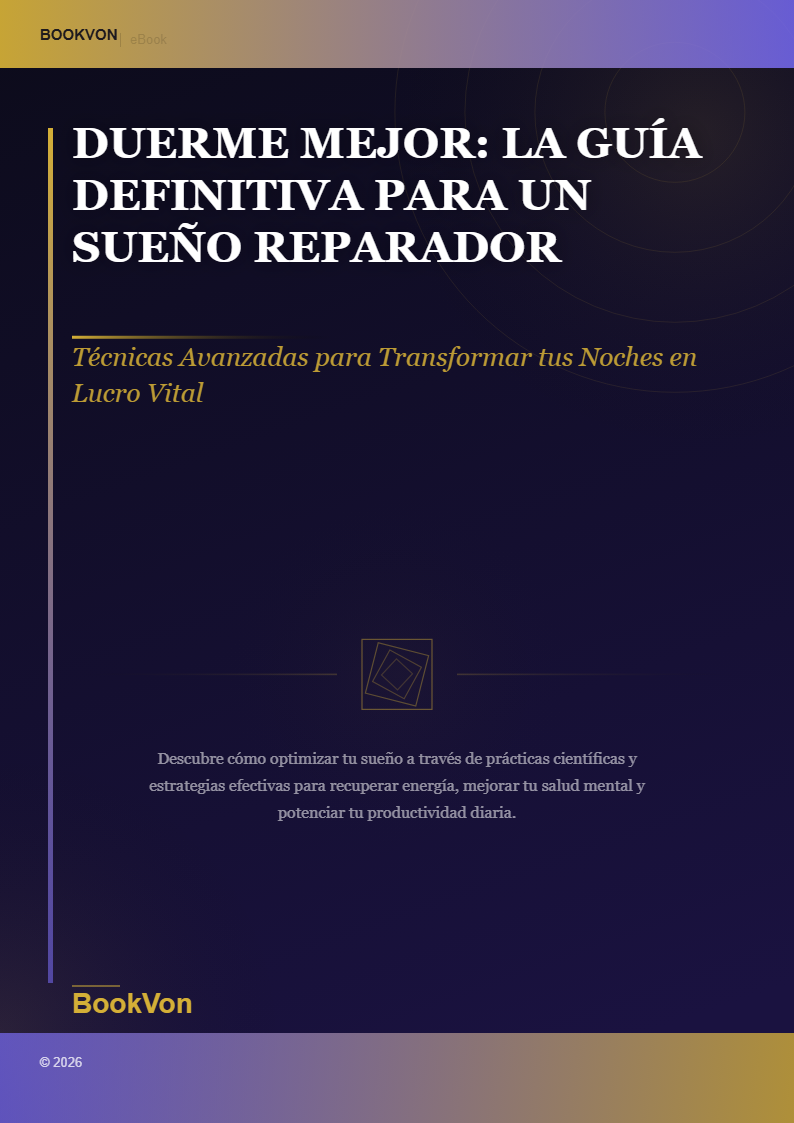Duerme Mejor: La Guía Definitiva para un Sueño Reparador