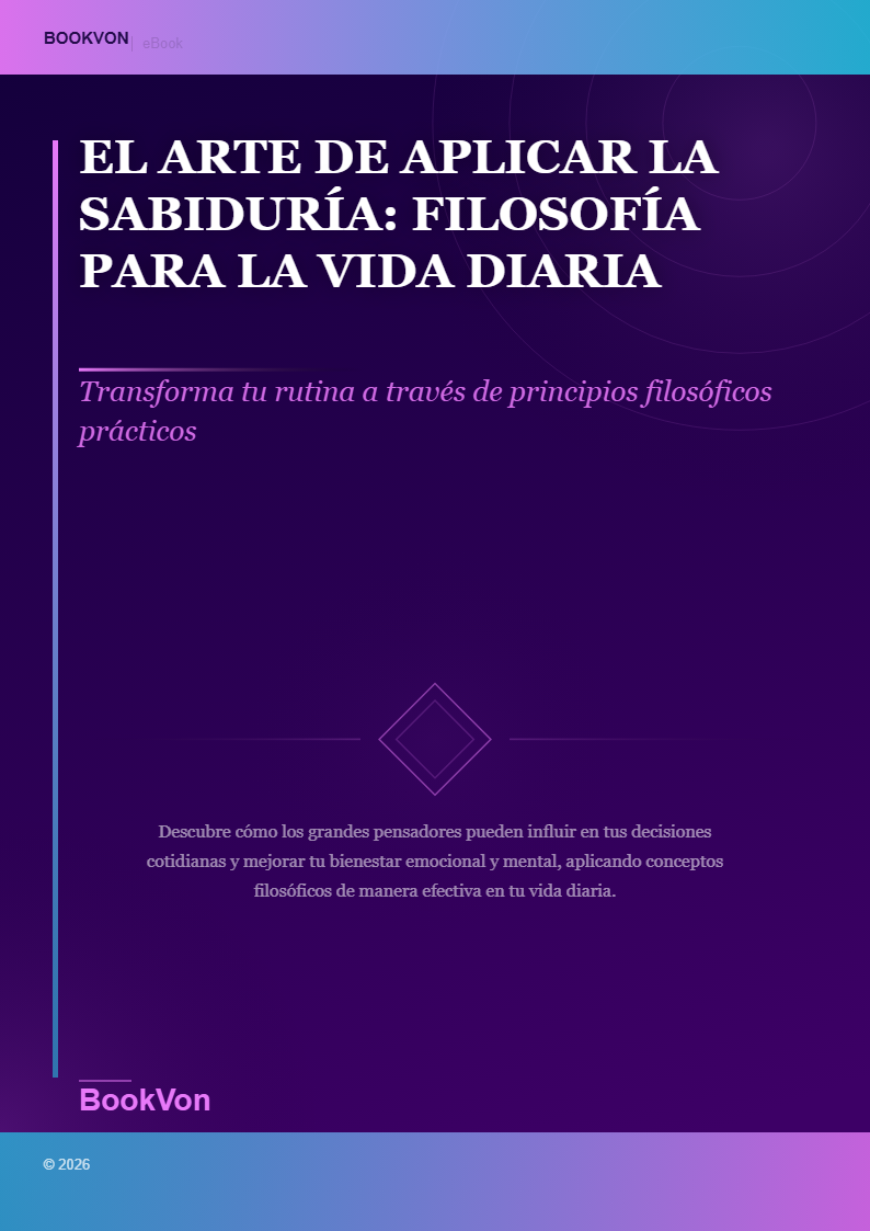 El Arte de Aplicar la Sabiduría: Filosofía para la Vida Diaria