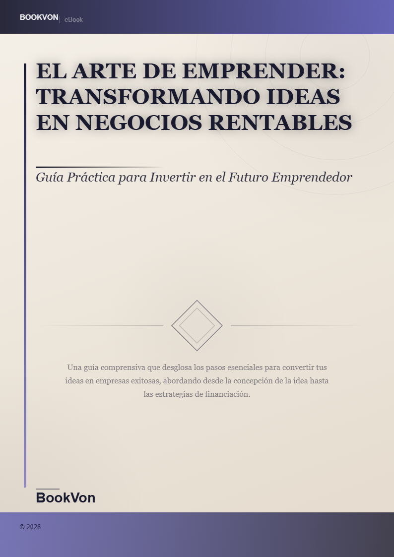 El Arte de Emprender: Transformando Ideas en Negocios Rentables