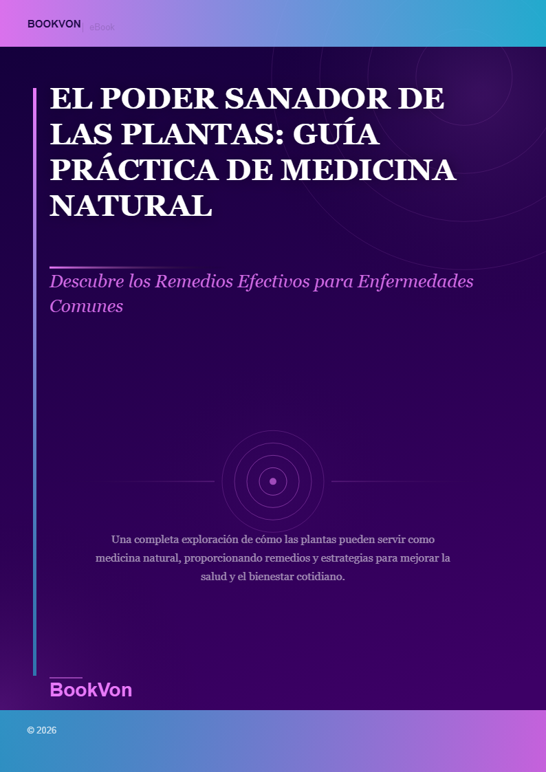 El Poder Sanador de las Plantas: Guía Práctica de Medicina Natural