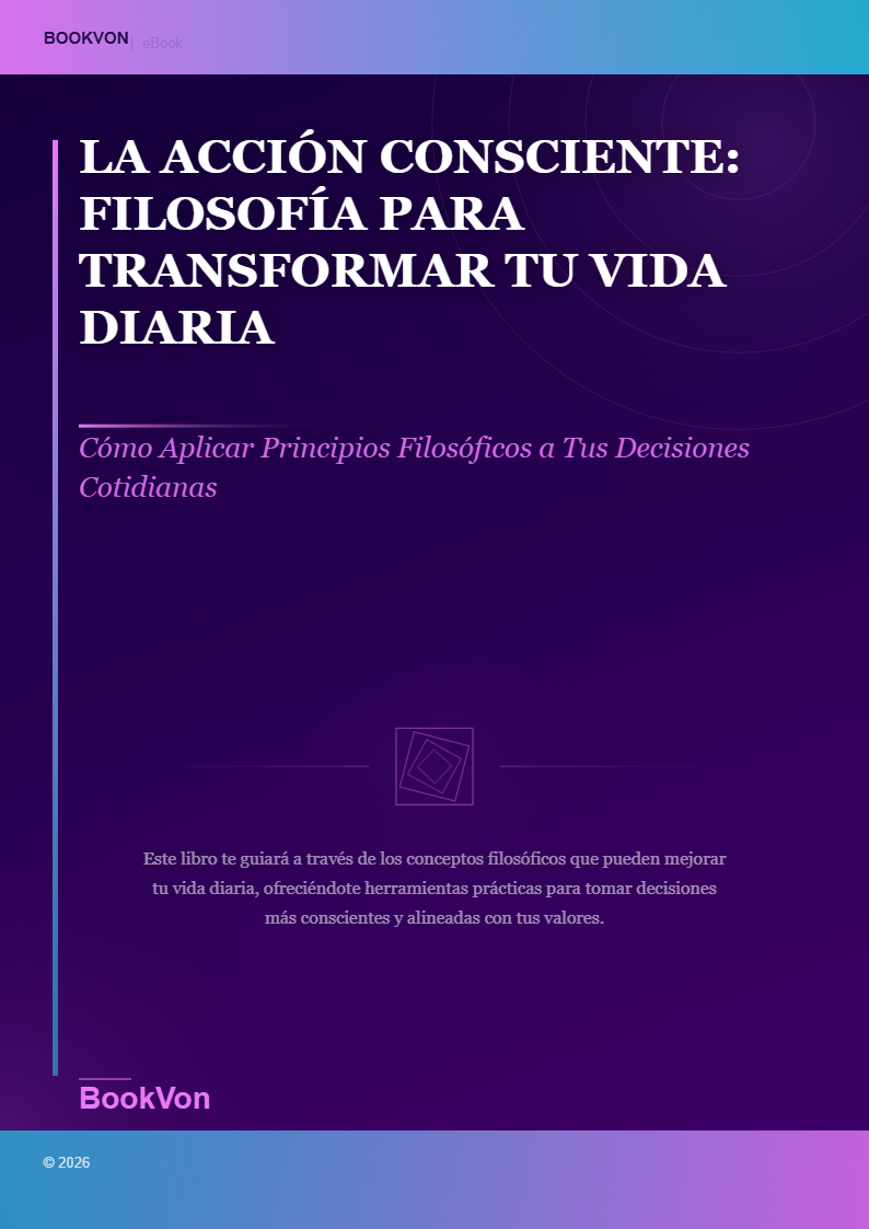 La Acción Consciente: Filosofía para Transformar tu Vida Diaria