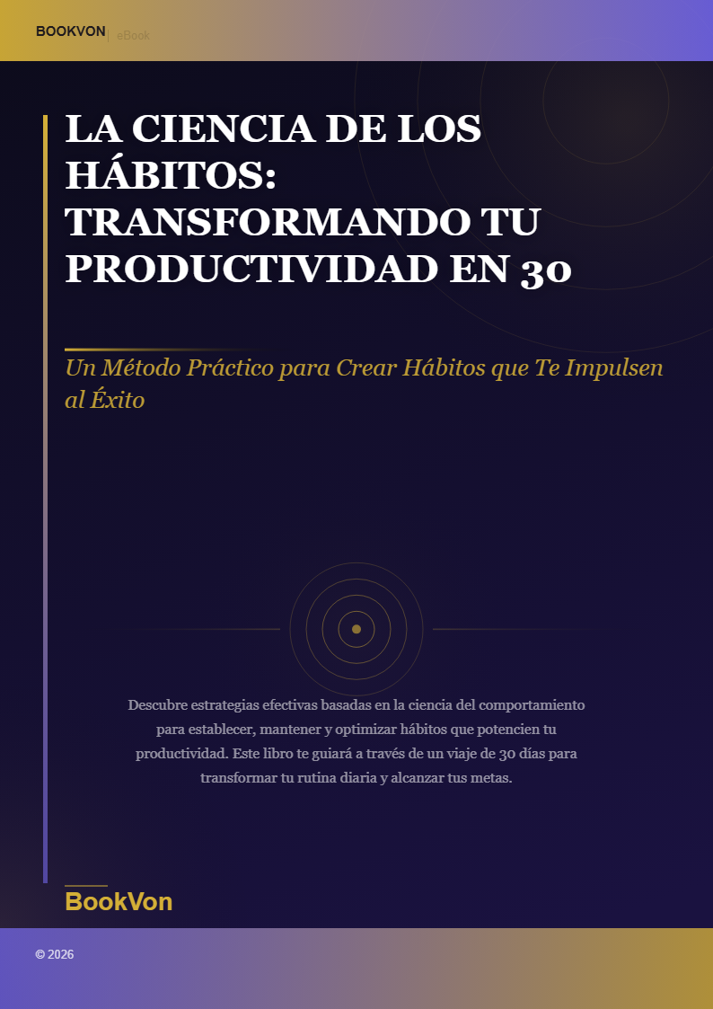 La Ciencia de los Hábitos: Transformando Tu Productividad en 30 Días