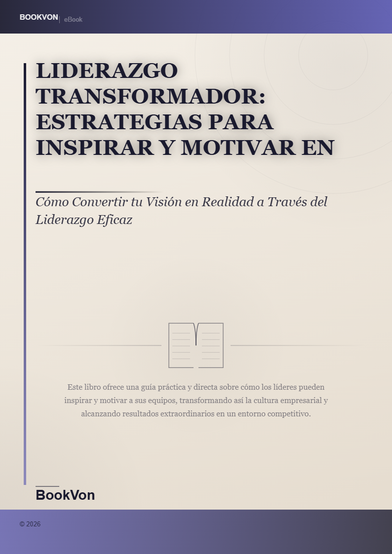 Liderazgo Transformador: Estrategias para Inspirar y Motivar en el Mundo Empresarial
