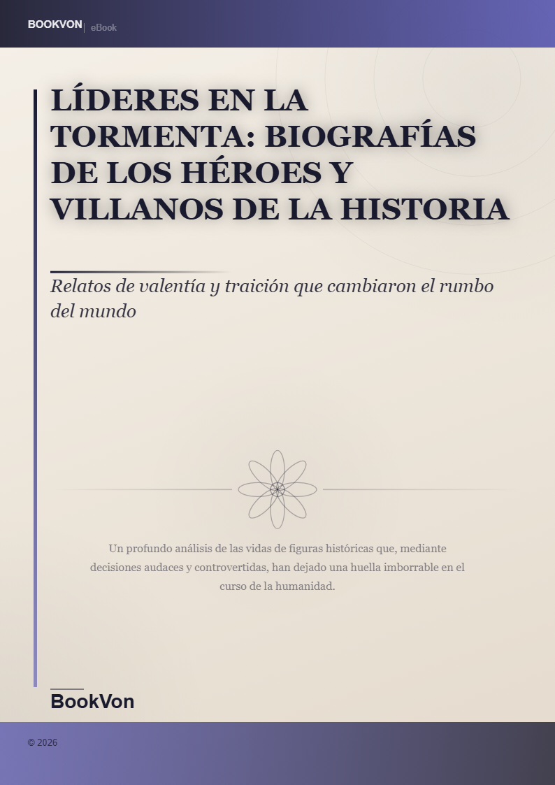 Líderes en la Tormenta: Biografías de los Héroes y Villanos de la Historia