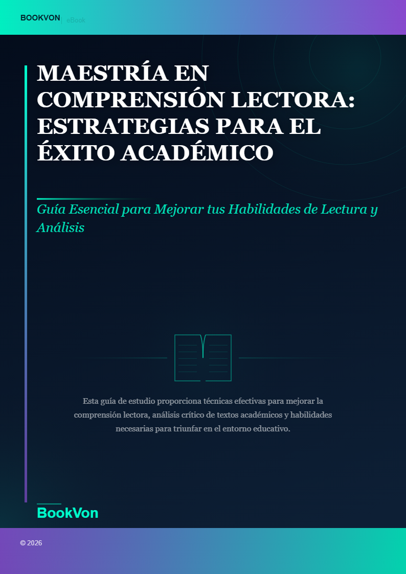 Maestría en Comprensión Lectora: Estrategias para el Éxito Académico