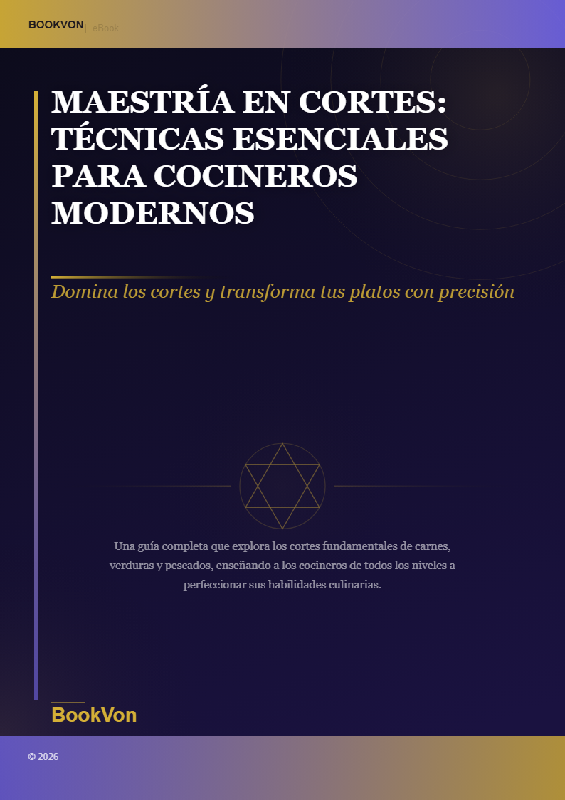 Maestría en Cortes: Técnicas Esenciales para Cocineros Modernos