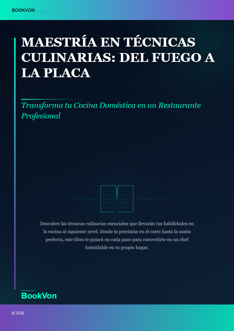 Maestría en Técnicas Culinarias: Del Fuego a la Placa