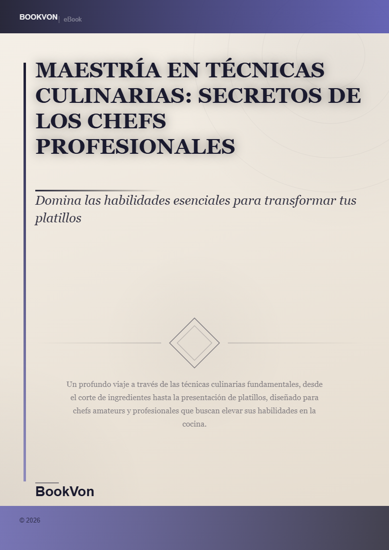 Maestría en Técnicas Culinarias: Secretos de los Chefs Profesionales