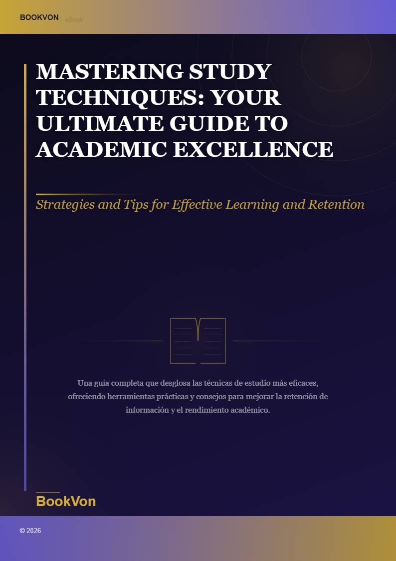 Mastering Study Techniques: Your Ultimate Guide to Academic Excellence