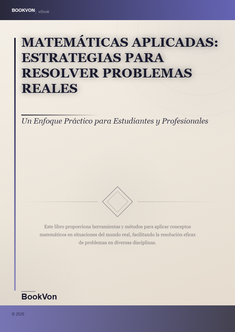 Matemáticas Aplicadas: Estrategias para Resolver Problemas Reales