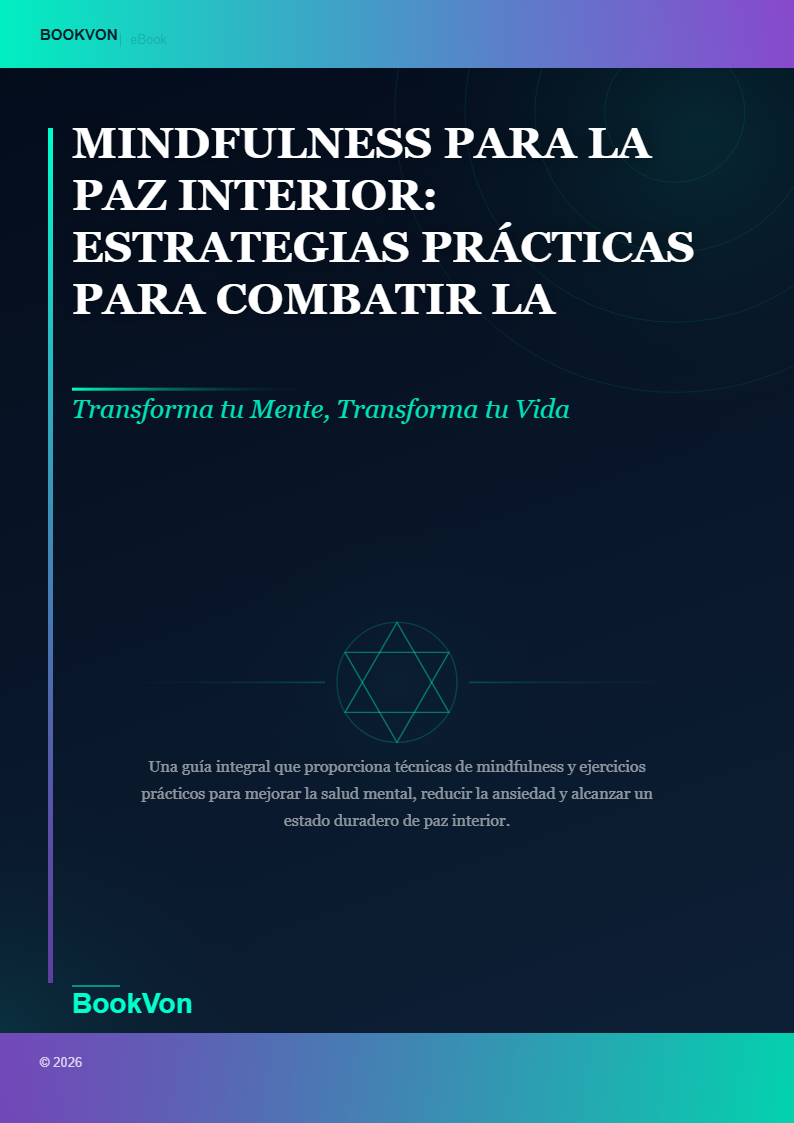Mindfulness Para la Paz Interior: Estrategias Prácticas para Combatir la Ansiedad y el Estrés