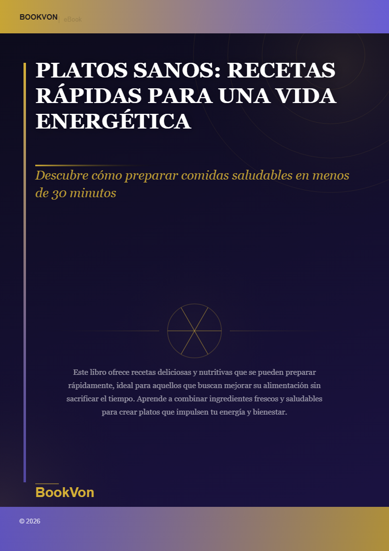 Platos Sanos: Recetas Rápidas para una Vida Energética