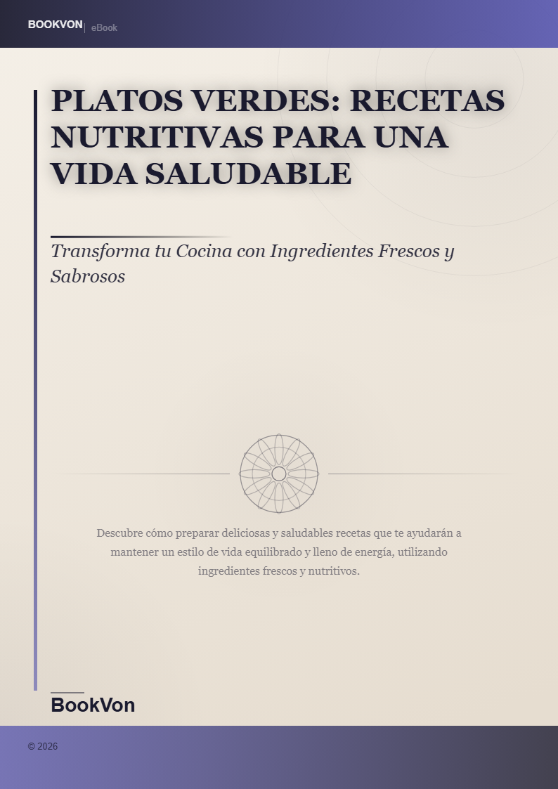 Platos Verdes: Recetas Nutritivas para una Vida Saludable