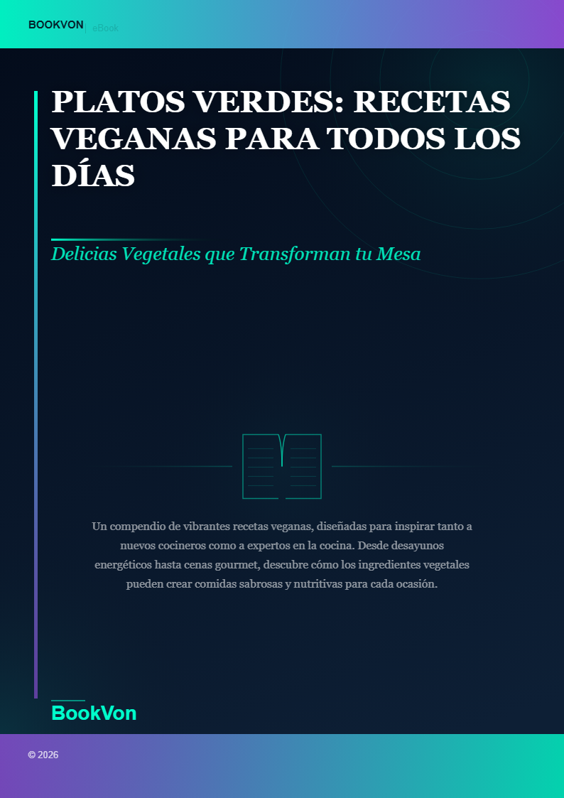 Platos Verdes: Recetas Veganas para Todos los Días