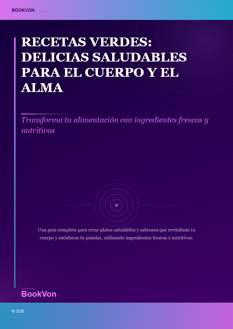 Recetas Verdes: Delicias Saludables para el Cuerpo y el Alma