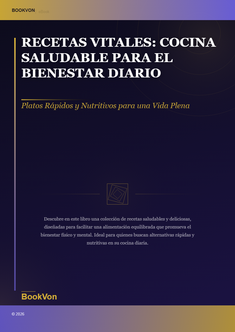 Recetas Vitales: Cocina Saludable para el Bienestar Diario