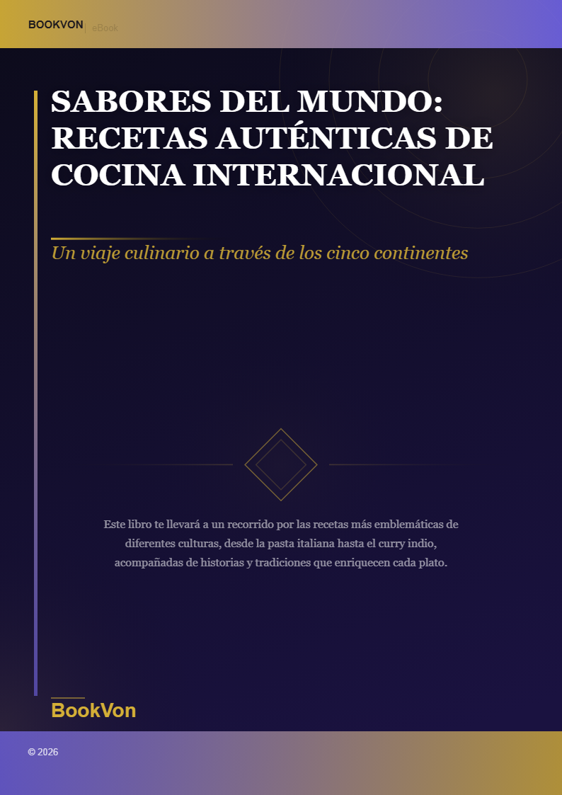 Sabores del Mundo: Recetas Auténticas de Cocina Internacional