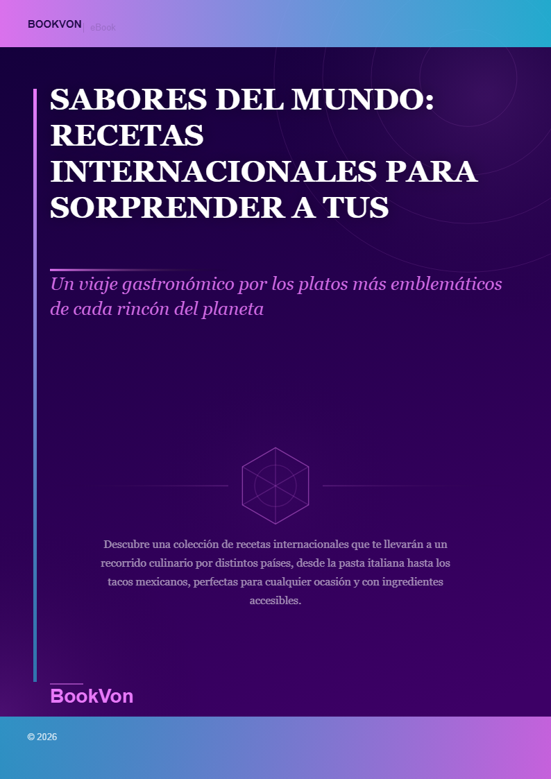 Sabores del Mundo: Recetas Internacionales para Sorprender a tus Invitados