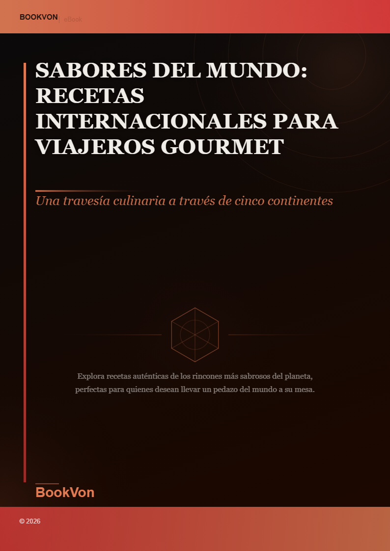 Sabores del Mundo: Recetas Internacionales para Viajeros Gourmet