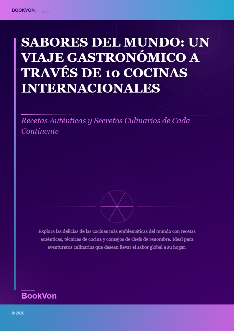 Sabores del Mundo: Un Viaje Gastronómico a Través de 10 Cocinas Internacionales
