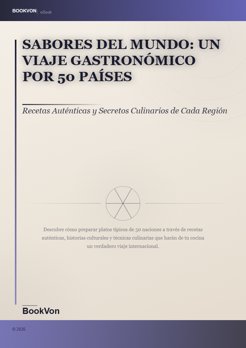 Sabores del Mundo: Un Viaje Gastronómico por 50 Países