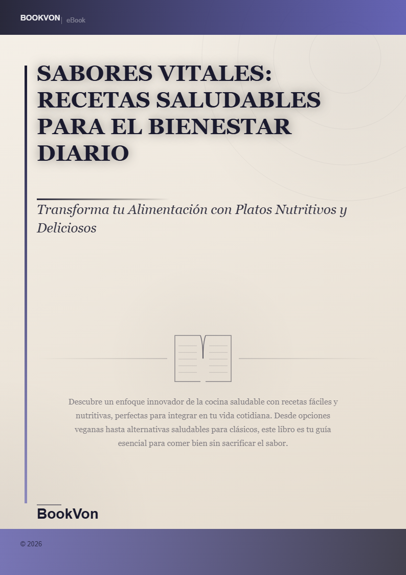 Sabores Vitales: Recetas Saludables para el Bienestar Diario