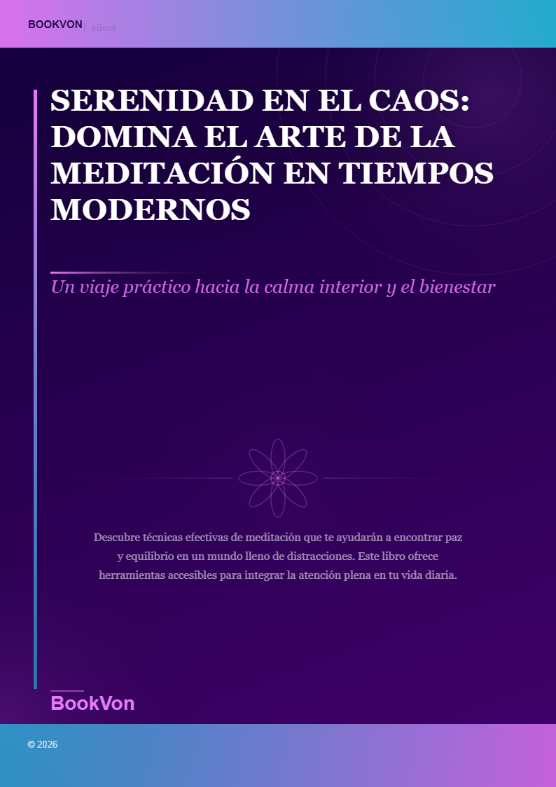 Serenidad en el Caos: Domina el Arte de la Meditación en Tiempos Modernos