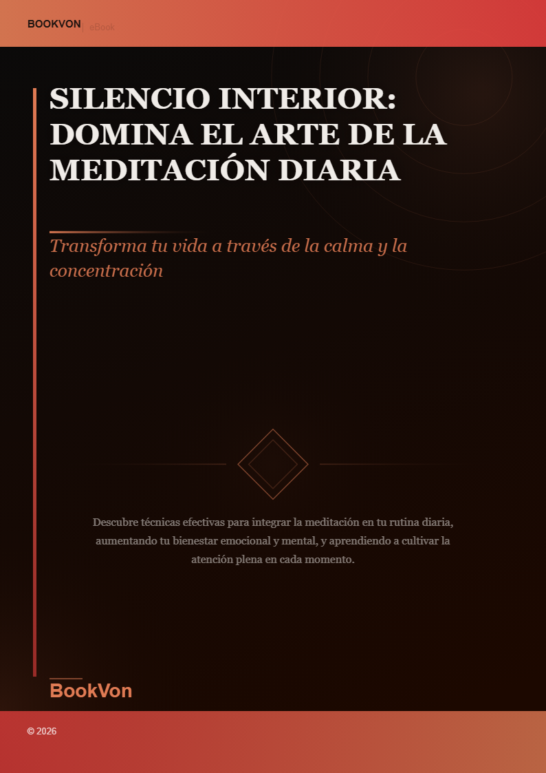Silencio Interior: Domina el Arte de la Meditación Diaria