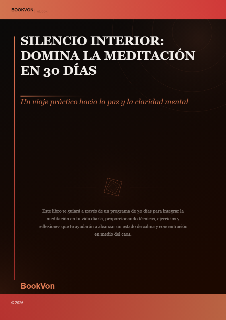 Silencio Interior: Domina la Meditación en 30 Días