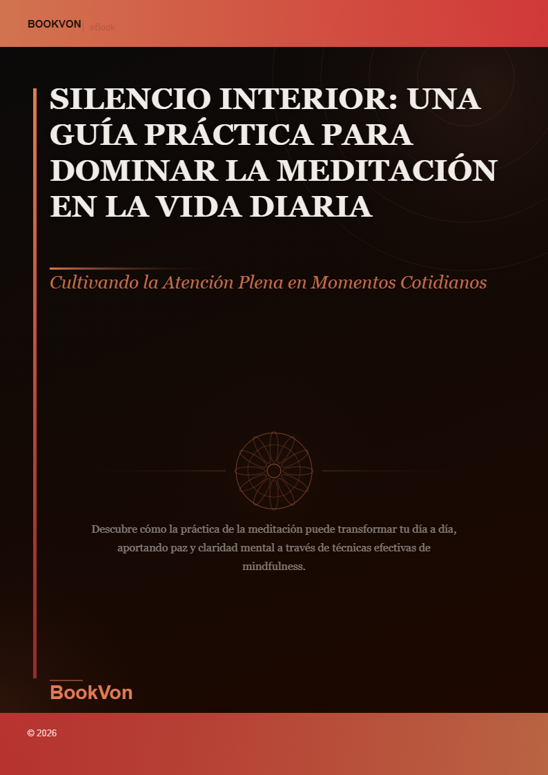 Silencio Interior: Una Guía Práctica para Dominar la Meditación en la Vida Diaria