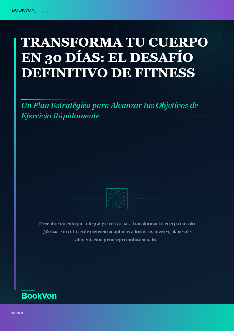 Transforma Tu Cuerpo en 30 Días: El Desafío Definitivo de Fitness