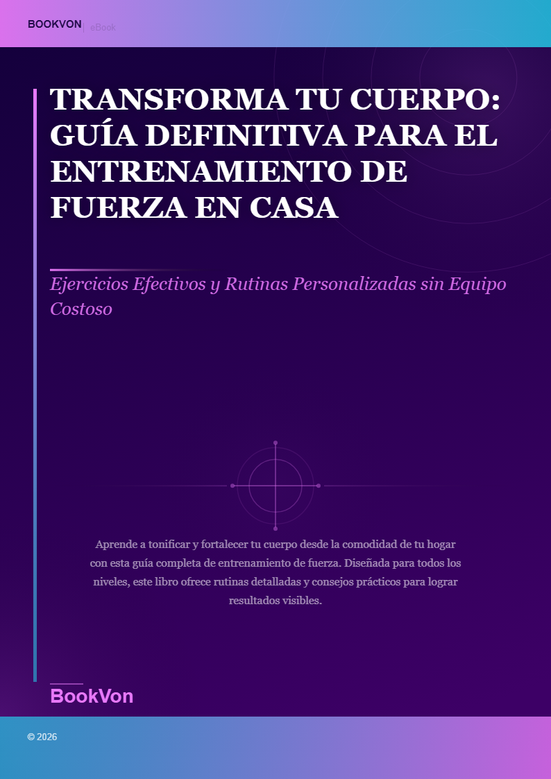 Transforma Tu Cuerpo: Guía Definitiva para el Entrenamiento de Fuerza en Casa