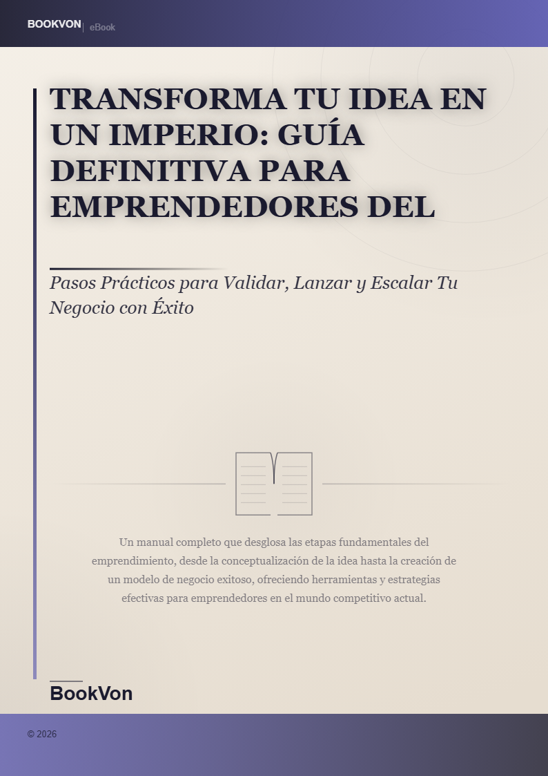 Transforma Tu Idea en un Imperio: Guía Definitiva para Emprendedores del Futuro