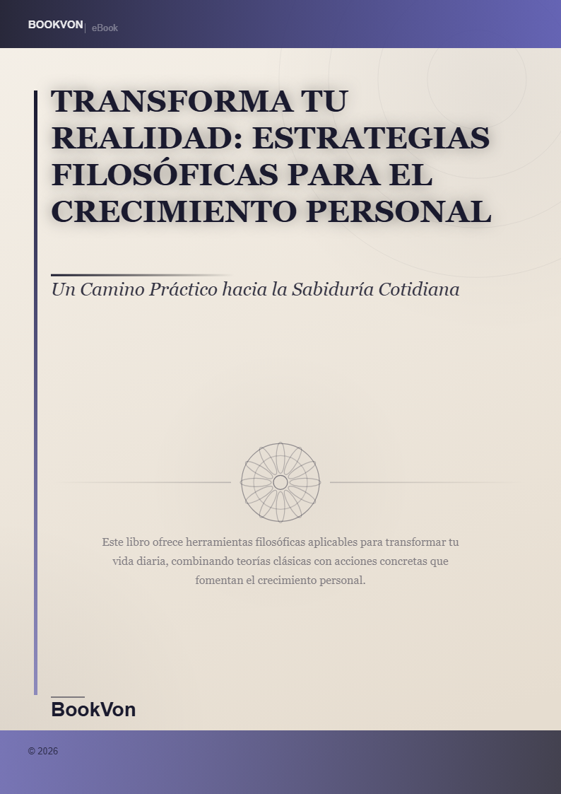 Transforma Tu Realidad: Estrategias Filosóficas para el Crecimiento Personal