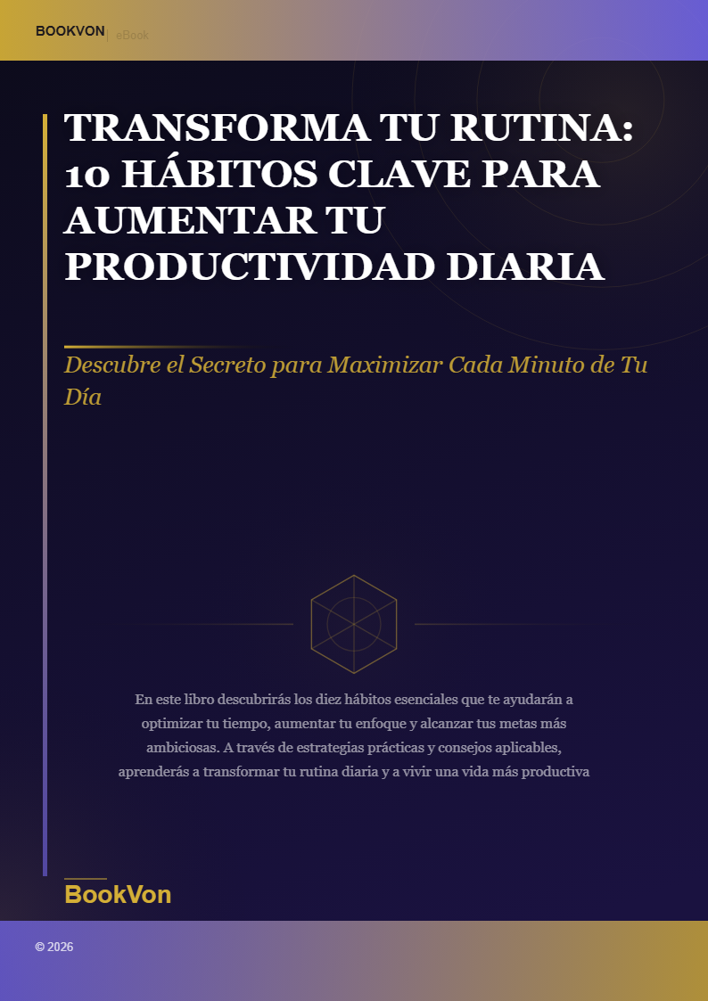 Transforma Tu Rutina: 10 Hábitos Clave para Aumentar Tu Productividad Diaria