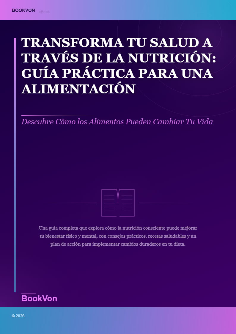 Transforma Tu Salud a Través de la Nutrición: Guía Práctica para una Alimentación Consciente