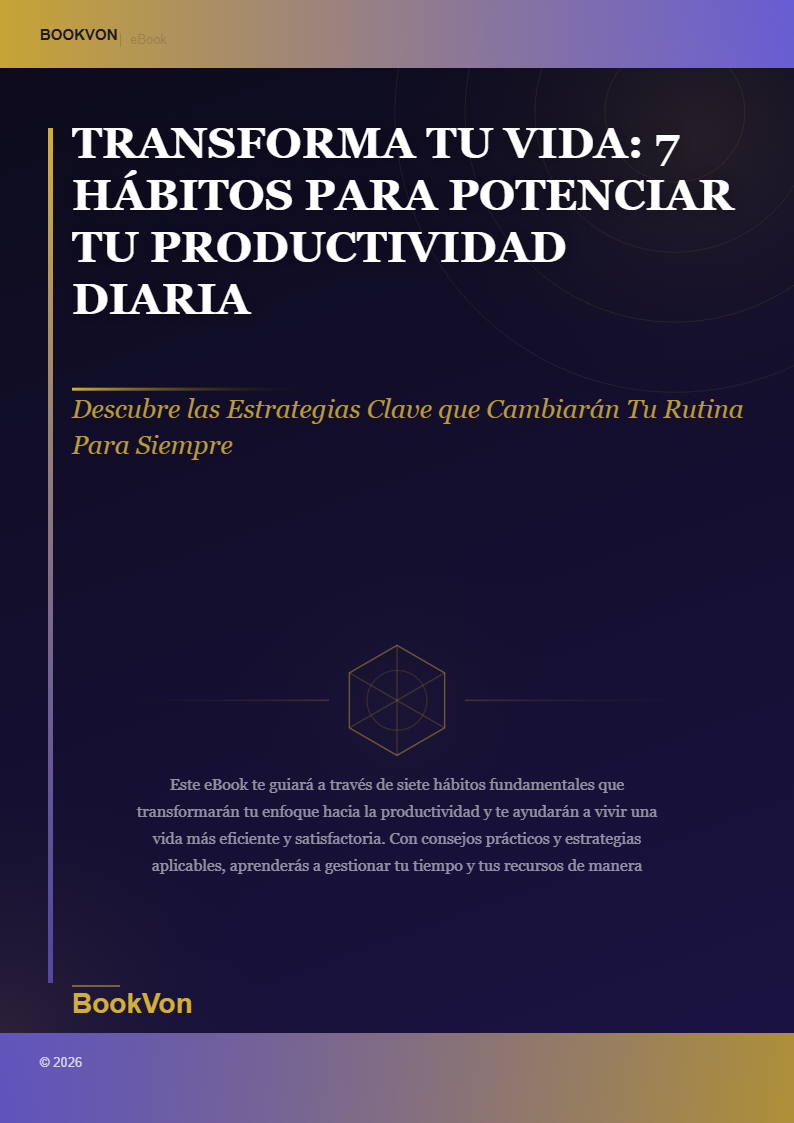 Transforma Tu Vida: 7 Hábitos para Potenciar Tu Productividad Diaria