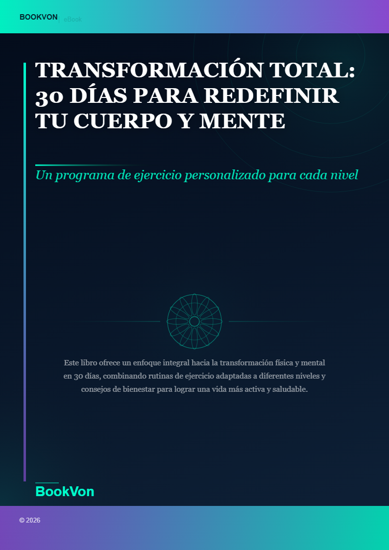Transformación Total: 30 Días para Redefinir tu Cuerpo y Mente