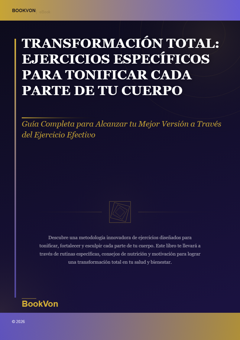 Transformación Total: Ejercicios Específicos para Tonificar Cada Parte de Tu Cuerpo
