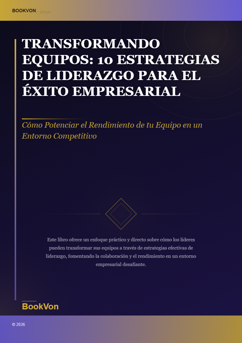 Transformando Equipos: 10 Estrategias de Liderazgo para el Éxito Empresarial