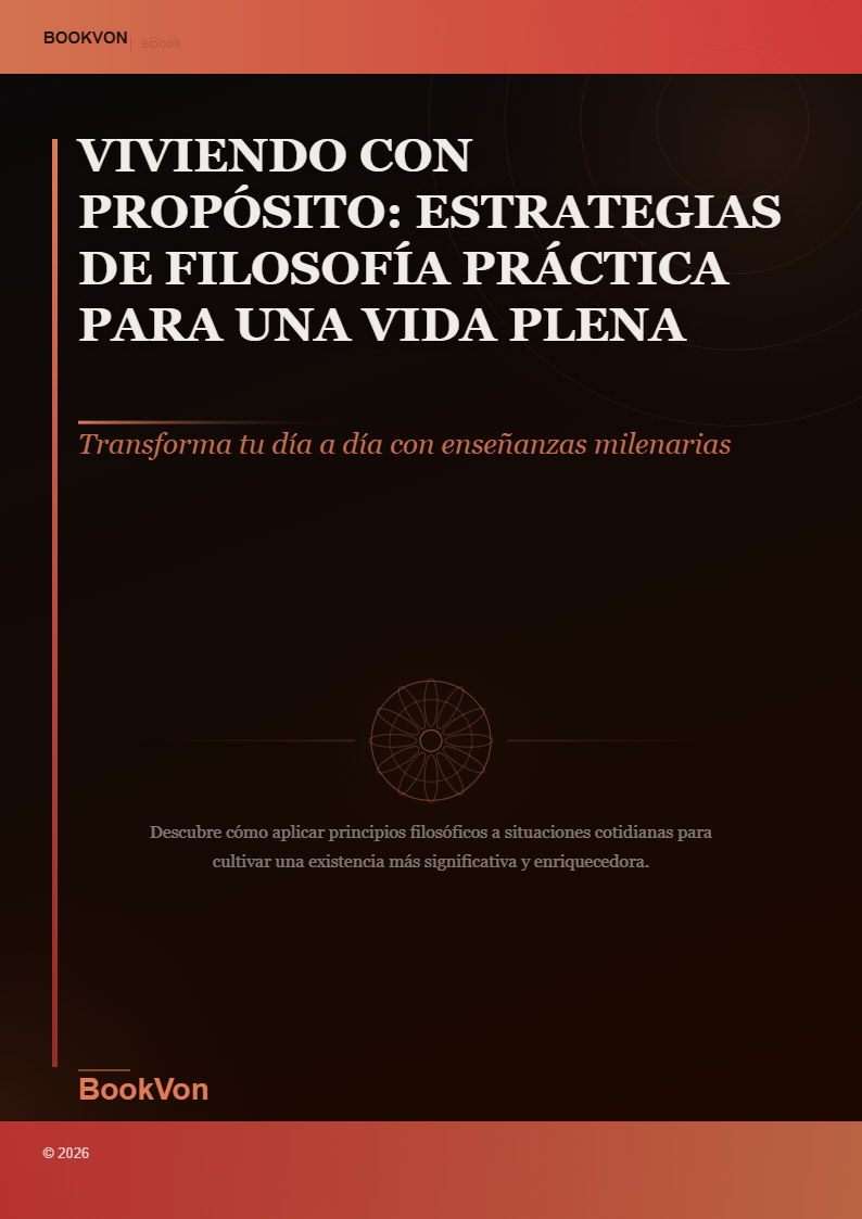 Viviendo con Propósito: Estrategias de Filosofía Práctica para una Vida Plena