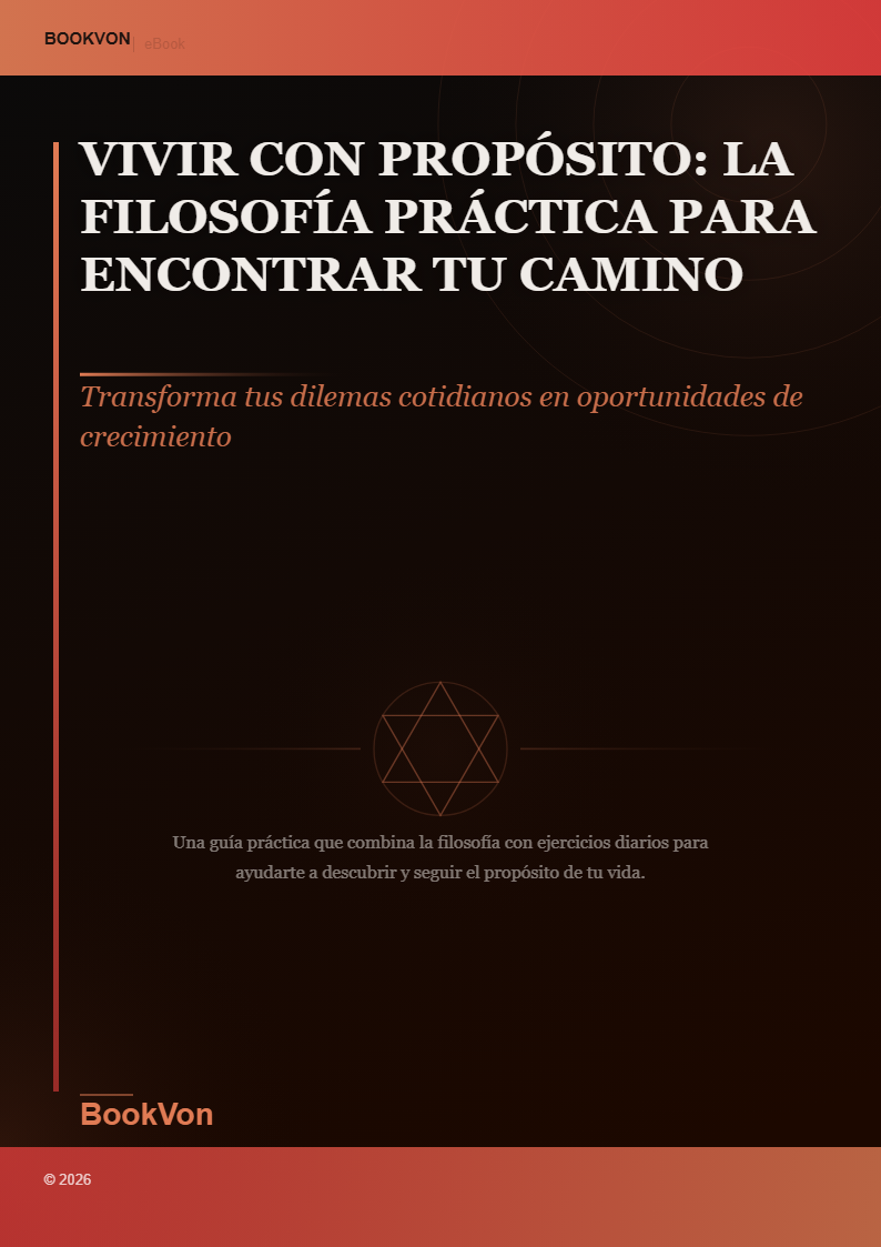 Vivir con Propósito: La Filosofía Práctica para Encontrar Tu Camino